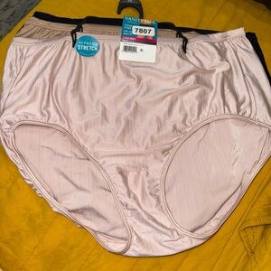 Size 11 Vanity Fair Radiant Women’s Briefs Panties 360 Comfort 3 Pairs 4XL NEW!